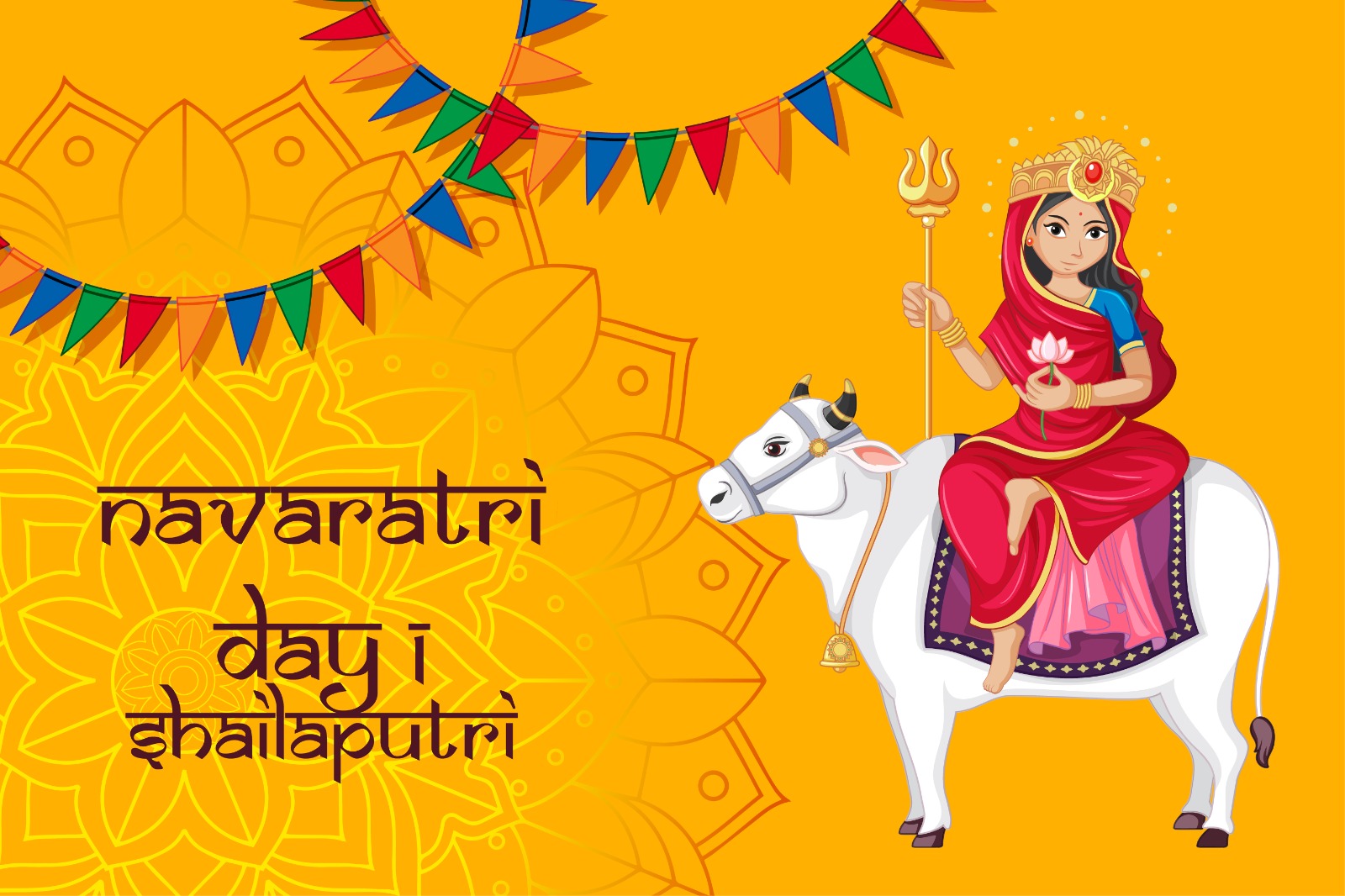 Start Your Navratri Journey with Mata Shailputri's Divine Blessings