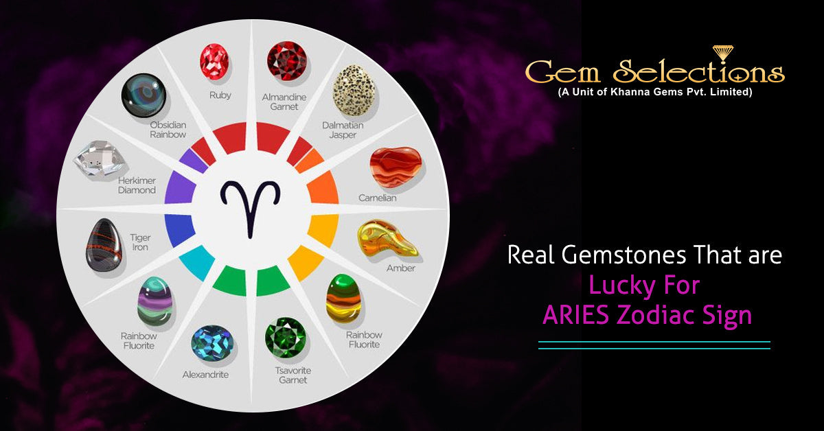 Real Gemstones That are Lucky For ARIES Zodiac Sign