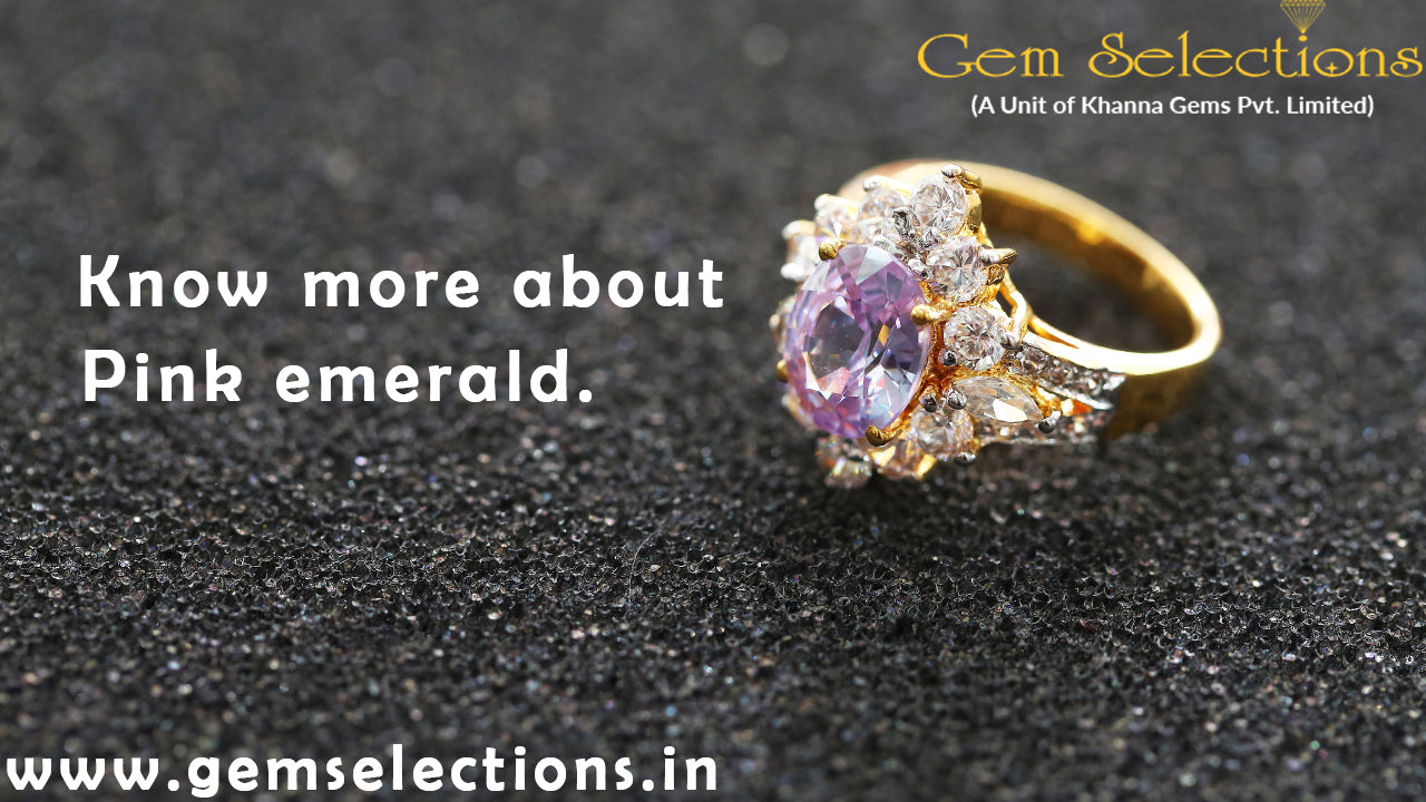 Know more about pink emerald