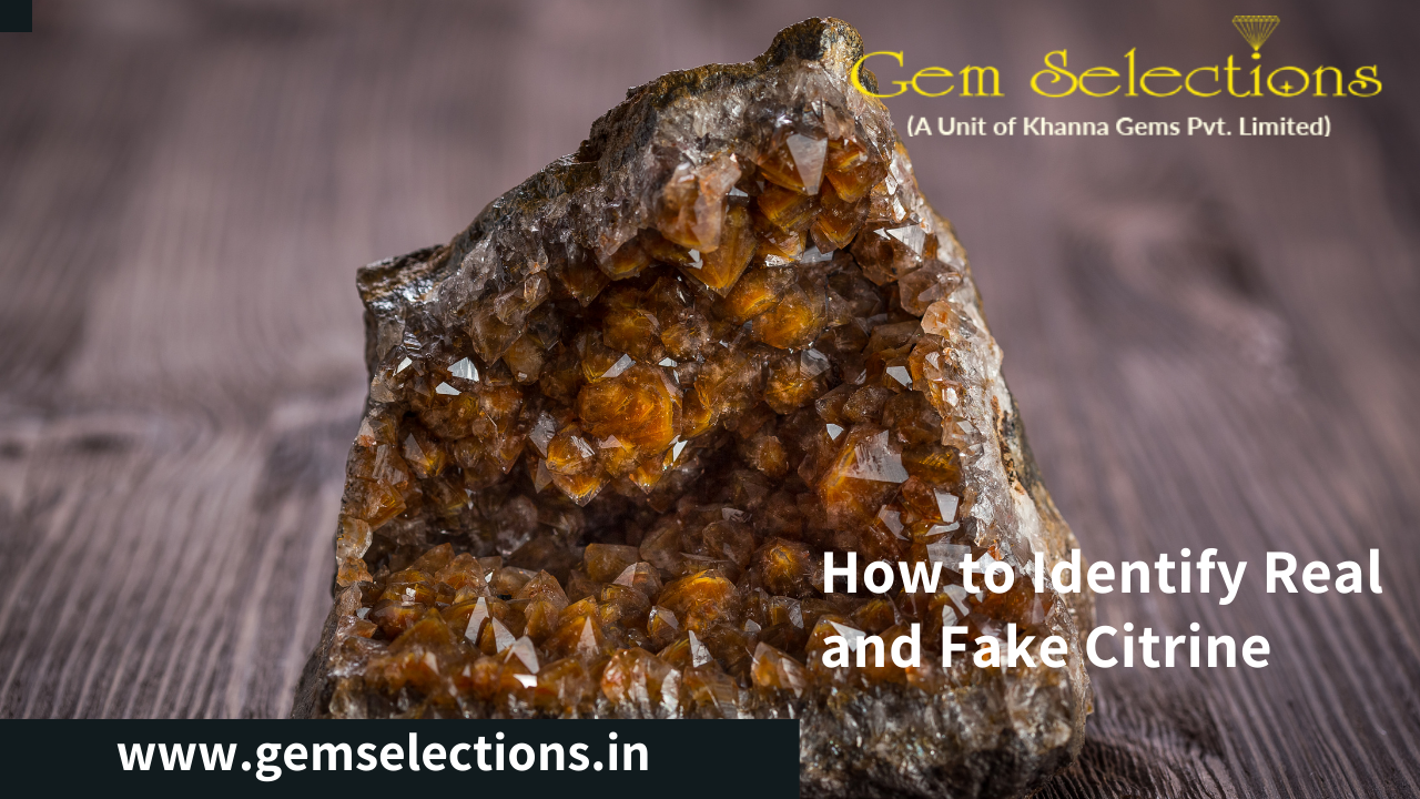 How to identify real and fake citrine?