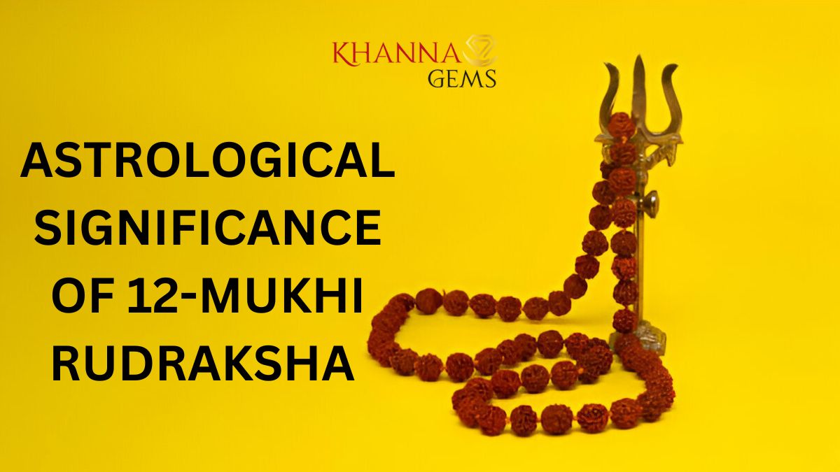 Astrological Significance Of 12-Mukhi Rudraksha