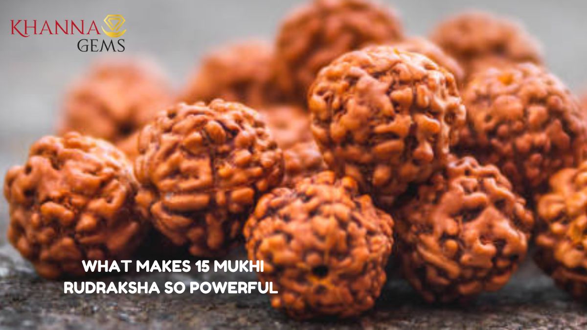 WHAT MAKES 15 MUKHI RUDRAKSHA SO POWERFUL