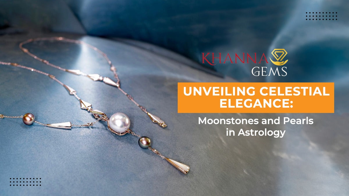 Unveiling Celestial Elegance: Moonstones and Pearls in Astrology