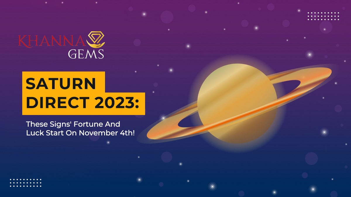 Saturn Direct 2023: These Signs' Fortune And Luck Start On November 4th!