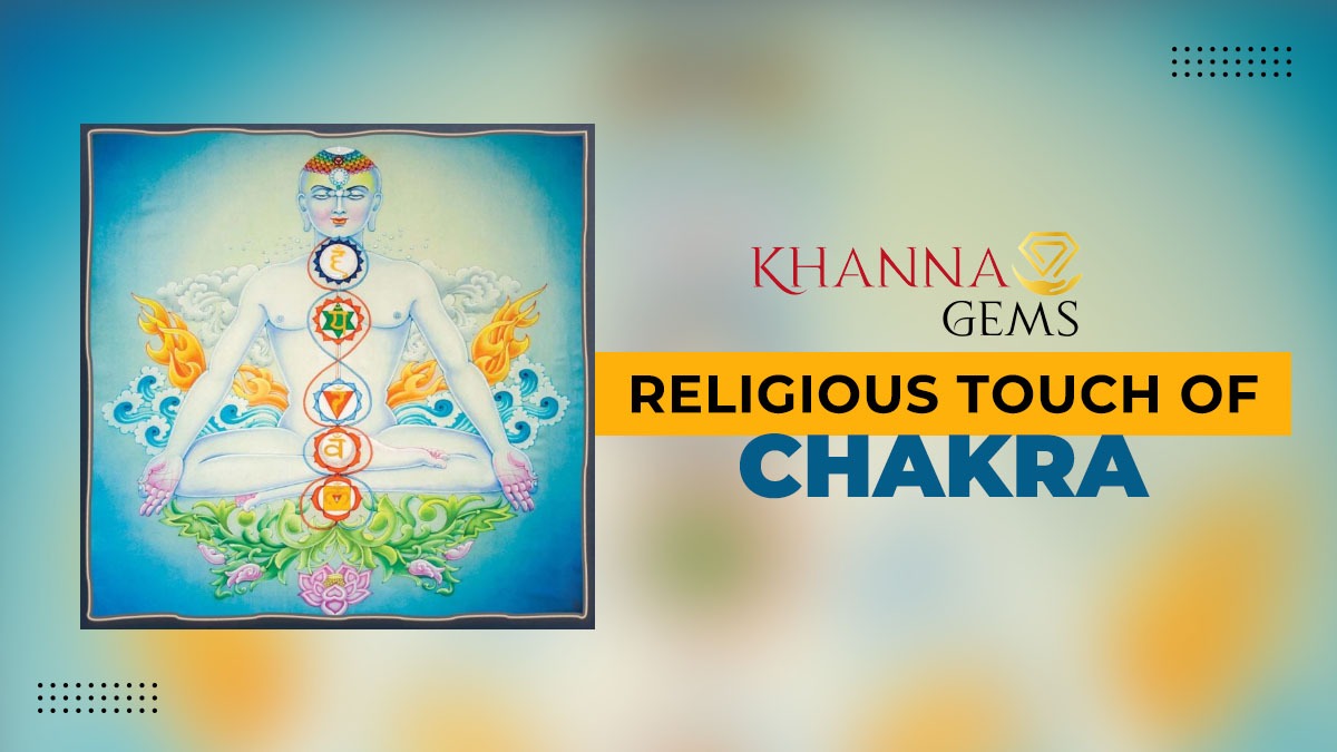 Religious touch of chakra