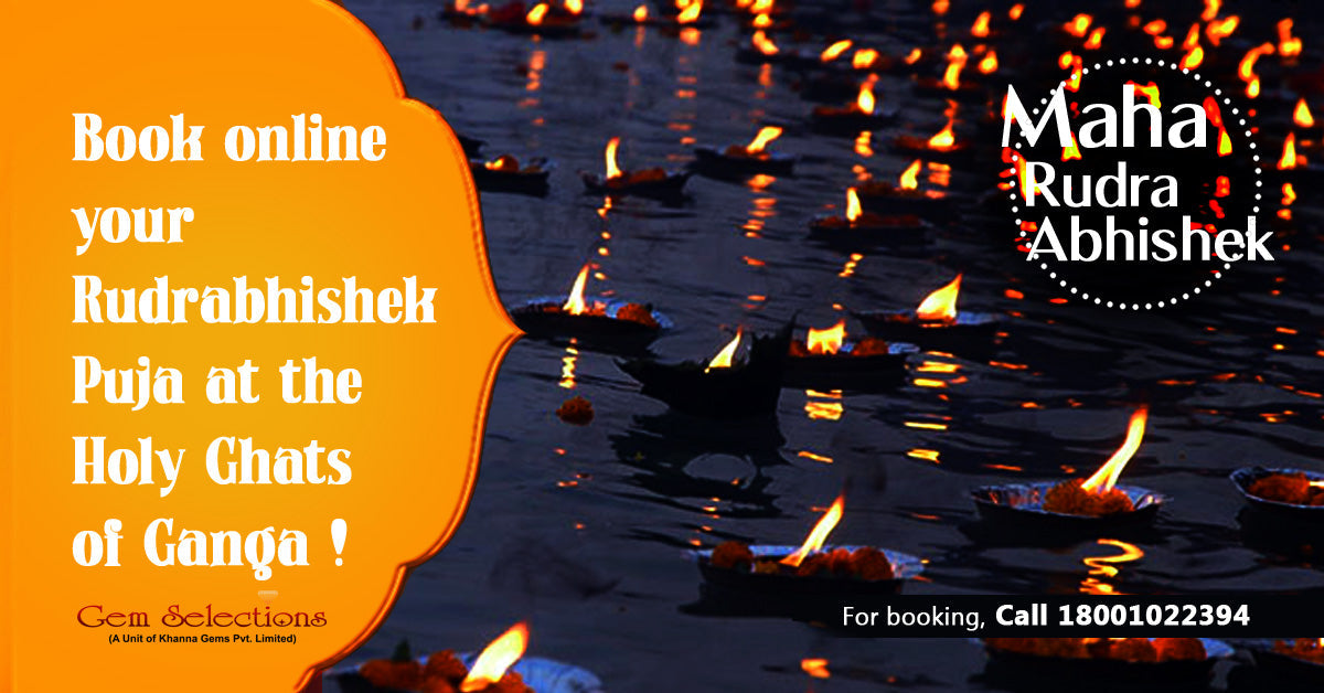 Book online your Rudrabhishek Puja at the Holy Ghat of Ganga