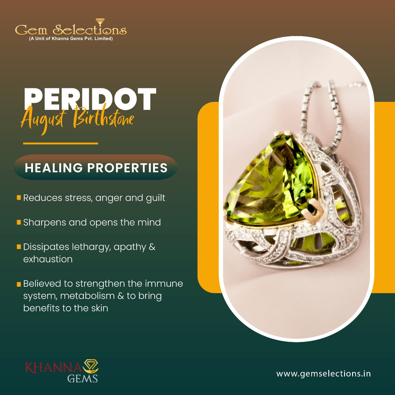 Benefits of August Gemstone