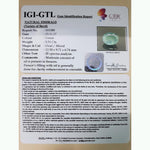 Load image into Gallery viewer, 5.89 Ratti Natural Panna Stone with Govt. Lab Certificate (12210)
