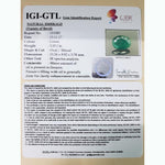 Load image into Gallery viewer, 3.53/CT Natural Emerald Stone with Govt. Lab Certificate  (12210)
