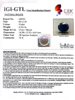 Load image into Gallery viewer, 6.93 Ratti Natural Iolite With Govt. Lab Certificate-(610)
