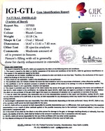 Load image into Gallery viewer, Natural ZAMBIAN Panna Stone With Govt. Lab Certificate  (2331)
