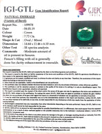 Load image into Gallery viewer, 8.58 Ratti Natural Panna Stone With Govt. Lab Certificate  (23310)
