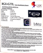 Load image into Gallery viewer, Natural Rock Crystal With Govt. Lab Certificate-60
