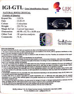 Load image into Gallery viewer, Natural Rock Crystal With Govt. Lab Certificate-60
