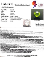 Load image into Gallery viewer, 4.83 Ratti Natural Peridot With Govt.Lab Certificate-(4551)
