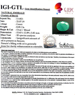 Load image into Gallery viewer, 8.05/CT Natural Panna Stone with Govt. Lab Certified-(2331)
