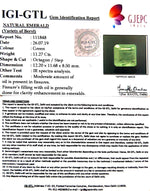 Load image into Gallery viewer, 12.50 Ratti Natural Panna Stone With Govt. Lab Certificate  (4551)
