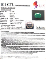 Load image into Gallery viewer, 4.49 Ratti Natural Emerald Stone With Govt. Lab Certificate  (2331)
