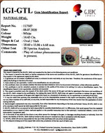 Load image into Gallery viewer, 14.43/CT Natural Fire Opal with Govt. Lab Certificate-4551
