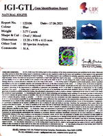 Load image into Gallery viewer, 4.18 Ratti Natural Iolite With Govt. Lab Certificate-(1221)
