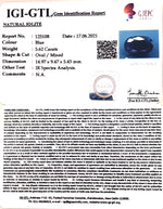 Load image into Gallery viewer, 6.23 Ratti Natural Iolite With Govt. Lab Certificate-(610)
