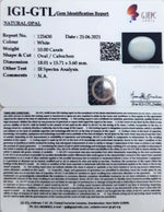 Load image into Gallery viewer, 11.10 Ratti  Natural fire Opal with Govt. Lab Certificate-(610)
