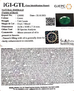 Load image into Gallery viewer, 8.48 Ratti Natural Panna Stone with Govt. Lab Certified-(2331)
