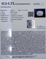 Load image into Gallery viewer, 6.14 Ratti Natural Opal with Govt. Lab Certificate (832)
