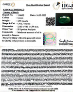 Load image into Gallery viewer, 4.94/CT Natural Panna Stone with Govt. Lab Certified-8991
