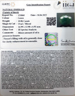 Load image into Gallery viewer, 10.86/CT Natural Panna Stone with Govt. Lab Certified-(2331)
