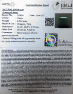 Load image into Gallery viewer, 9.29/CT Natural Panna Stone with Govt. Lab Certified-(2331)
