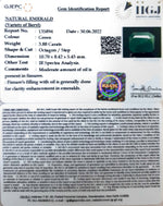 Load image into Gallery viewer, 3.88/CT Natural Panna Stone with Govt. Lab Certified-(2331)
