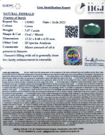 Load image into Gallery viewer, 3.07/CT Natural Panna Stone with Govt. Lab Certified-4551
