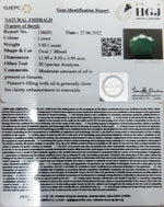 Load image into Gallery viewer, 3.95/CT Natural Panna Stone with Govt. Lab Certified-4551
