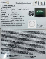 Load image into Gallery viewer, 4.02/CT Natural Panna Stone With Govt. Lab Certified-(3441)
