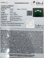 Load image into Gallery viewer, 4.93/CT Natural Panna Stone with Govt. Lab Certified-12210
