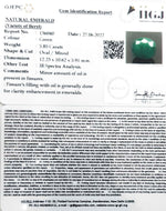 Load image into Gallery viewer, 5.85/CT Natural Panna Stone with Govt. Lab Certified-3441
