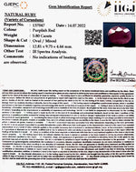 Load image into Gallery viewer, 5.80/CT Natural Neo Burma Ruby with Govt. Lab Certificate-5661
