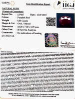 Load image into Gallery viewer, 4.03/CT Natural Neo Burma Ruby with Govt. Lab Certificate-5661
