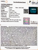 Load image into Gallery viewer, 5.76/CT Natural Panna Stone with Govt. Lab Certified-(12210)
