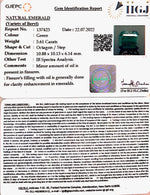 Load image into Gallery viewer, 5.61/CT Natural Panna Stone with Govt. Lab Certified (6771)
