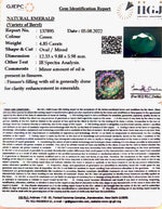 Load image into Gallery viewer, 4.85/CT Natural Panna Stone with Govt. Lab Certified-3441
