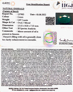 Load image into Gallery viewer, 5.87/CT Natural Panna Stone with Govt. Lab Certified-3441
