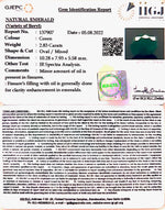 Load image into Gallery viewer, 2.83/CT Natural Panna Stone with Govt. Lab Certified-(4551)
