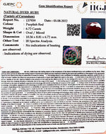 Load image into Gallery viewer, 7.45 Ratti Natural new burma Ruby with Govt. Lab Certificate-(2331)
