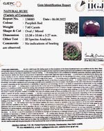 Load image into Gallery viewer, 7.60/CT Natural Neo Burma Ruby with Govt. Lab Certificate-5661
