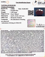 Load image into Gallery viewer, 7.59/CT Natural Neo Burma Ruby with Govt. Lab Certificate-4551
