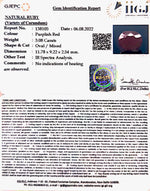 Load image into Gallery viewer, 3.08/CT Natural Neo Burma Ruby with Govt. Lab Certificate-5661
