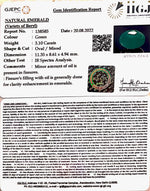 Load image into Gallery viewer, 3.10/CT Natural Panna Stone with Govt. Lab Certified-6771
