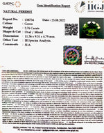 Load image into Gallery viewer, 3.76/CT Natural Peridot With Govt.Lab Certificate-(5661)
